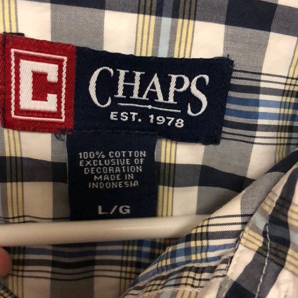Chaps long sleeve button up - Picture 4 of 5